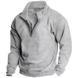 Autumn and Winter Men's Fleece Sweatshirt