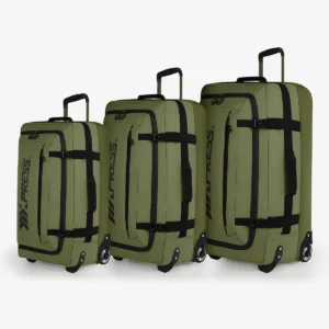 3 Piece Expandable Wheeled Bag Rolling Duffle